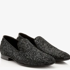 Jimmy Choo THAME Men's Black Sequin Loafer